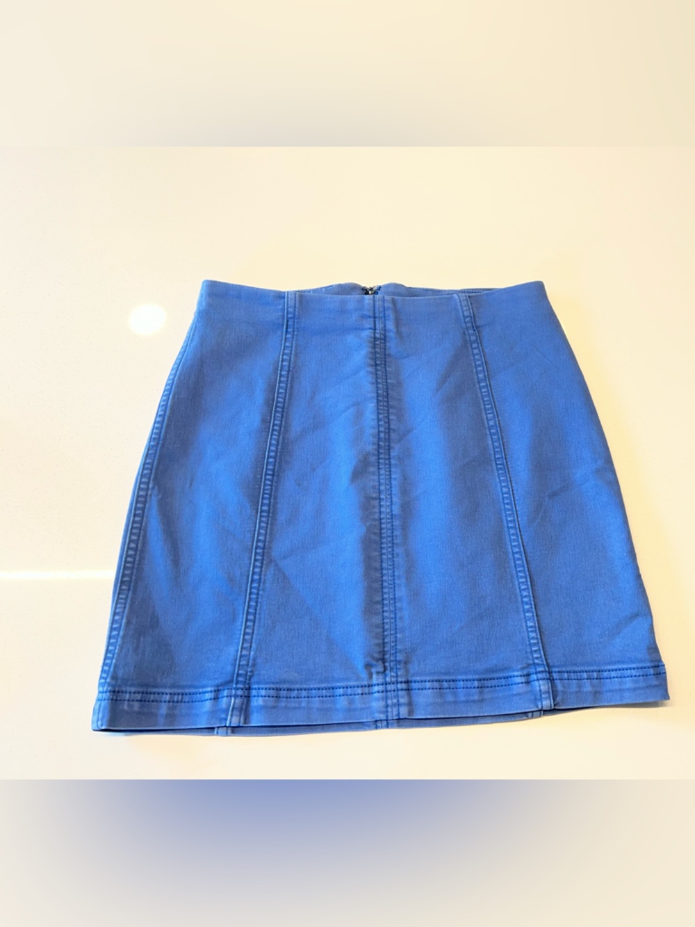 Free People Modern Femme blue Mini Skirt